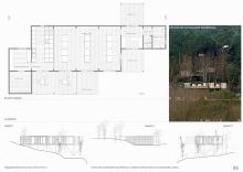 Centro de actividades mariñeiras e cabanas do barranco en Ousesende, Outes