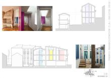 Viviendas en el casco histórico de Vigo